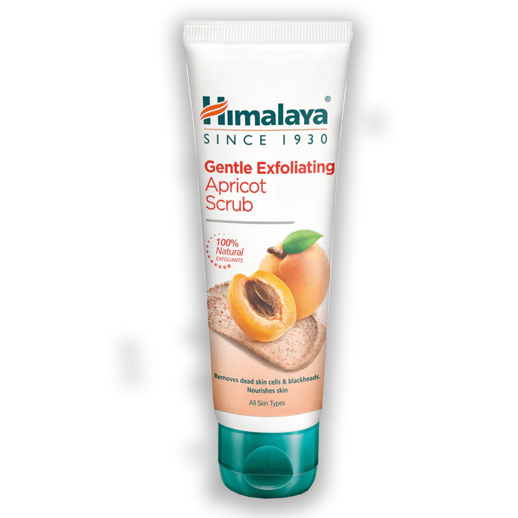 Himalaya Gentle Exfoliating Apricot Scrub with Vitamin E 75ml Exfoliant delicat pentru fata cu vitamina E