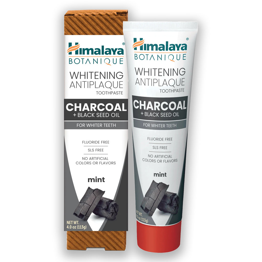 Himalaya Eco Whitening Antiplaque Toothpaste Charcoal 113gr
