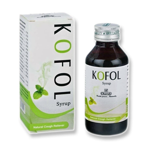 Charak Kofol Syrup Fara Zahar 100ml  Rapida ameliorarea eficientă a tusei din diferți factori 