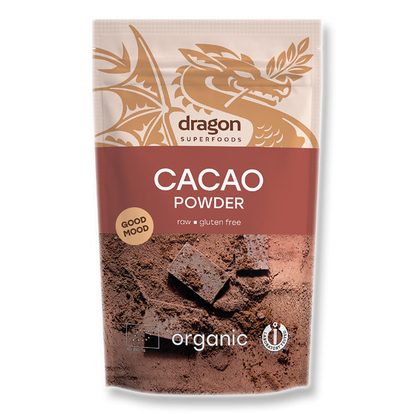 Dragon Raw Cacao Powder Bio Pudră de cacao crudă 200gr