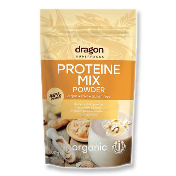 Dragon Protein Mix Amestec organic de proteina în pulbere 200gr