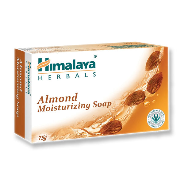 Himalaya Almond Moisturizing Soap 75gr. Sapun care hraneste , catifeleaza si intinereste pielea