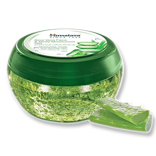 Himalaya Aloe Vera Moiturizing Face & Body Gel  Hidratant gel pentru fața și corp  300ml