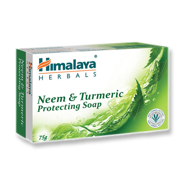 Himalaya Neem & Turmeric Protective Soap 75gr Săpun de curățare delicat  pentru piele moale și netedă