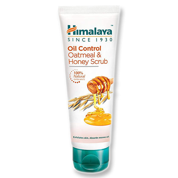 Himalaya Oil control Oatmel & Honey Exfoliant facial cu ovăz și miere 75ml