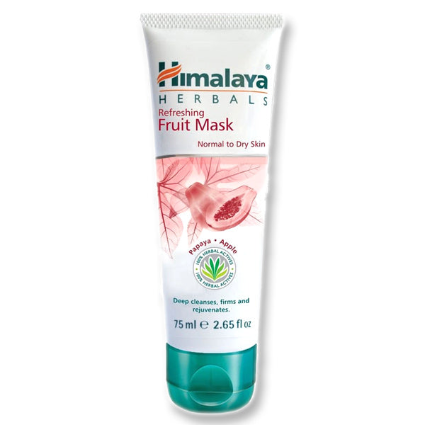 Himalaya Refreshing Fruit Mask 75ml Mască pentru curăațare profundă cu măr și papaya 