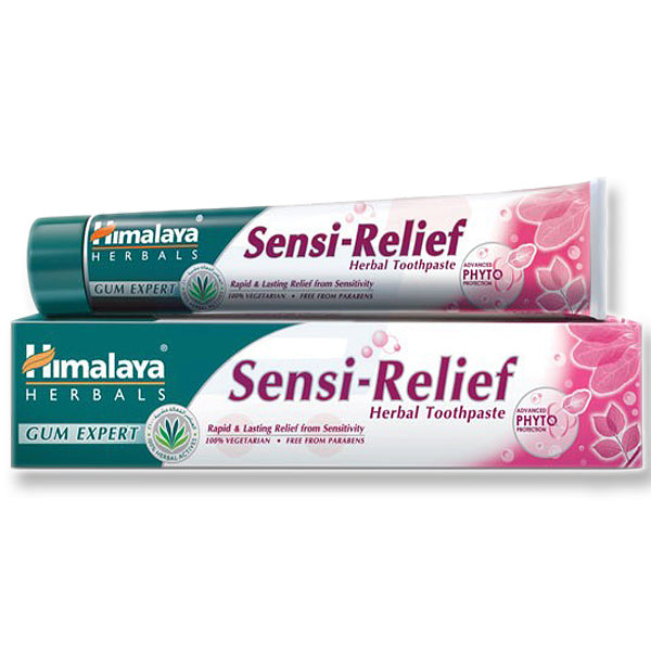 Himalaya Sensi-Relief Toothpaste 75ml Pentru dinții sensibili fără fluor