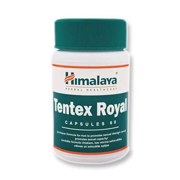 Himalaya Tentex Royal 60caps Pentru forță masculină și întinerește libidoul slăbit