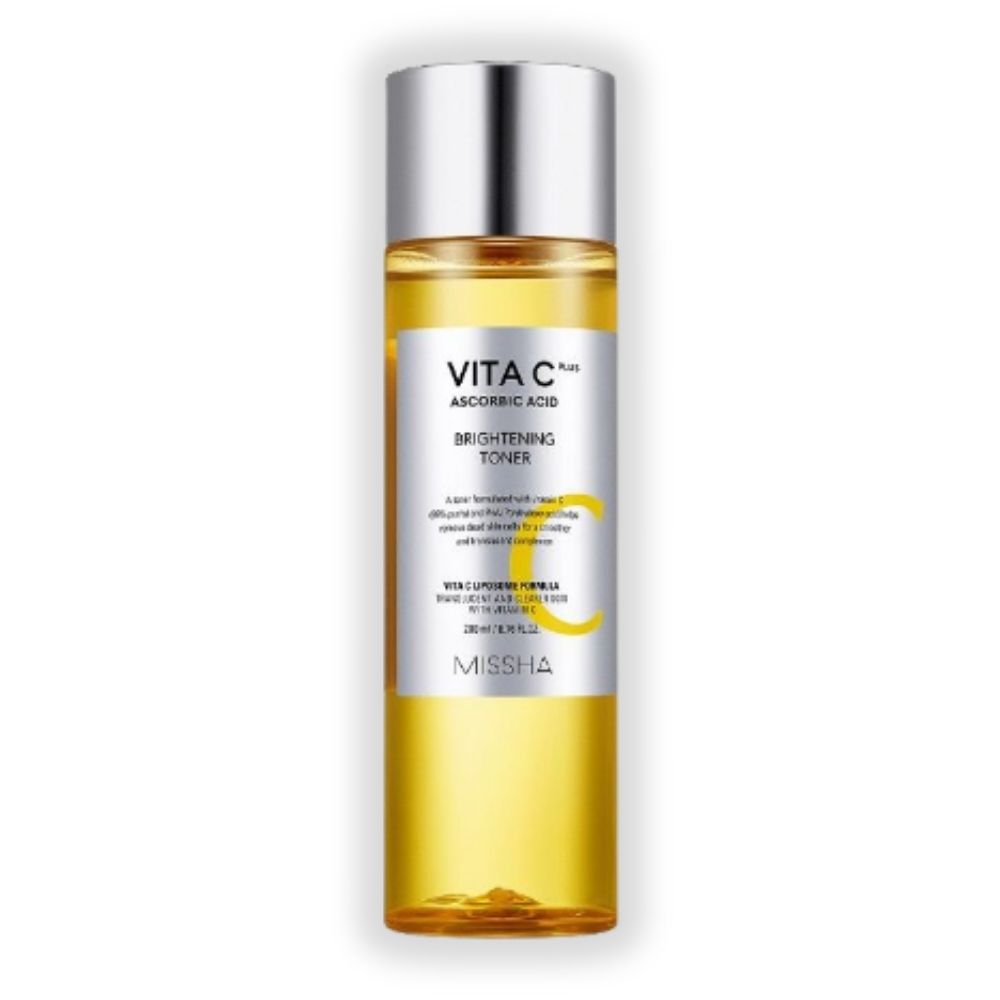 Missha Tonic pentru strălucire cu acid ascorbic  Vita C Plus 200 ml