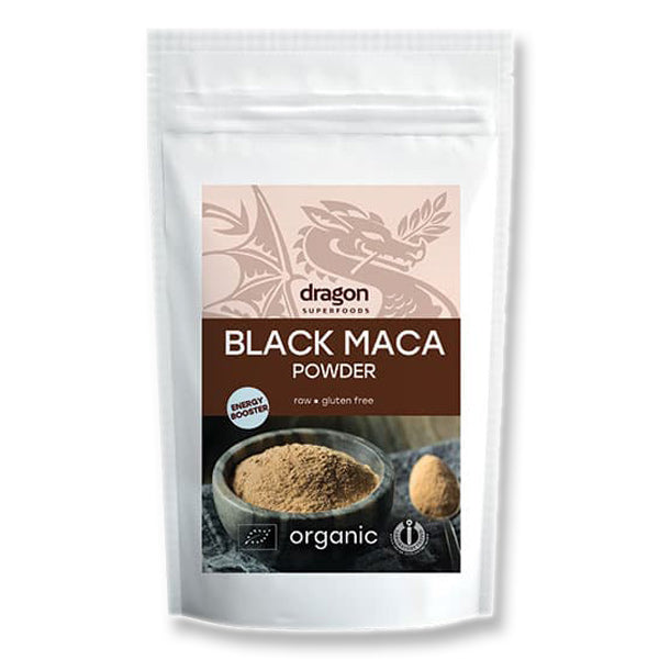 Dragon Black Maca Powder BIO Maca neagră îi pulbere 100gr