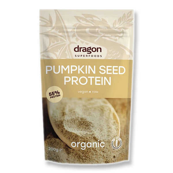 Dragon Pumpkin Seed Protein 66% BIO Proteine din semințe de dovleac 200gr
